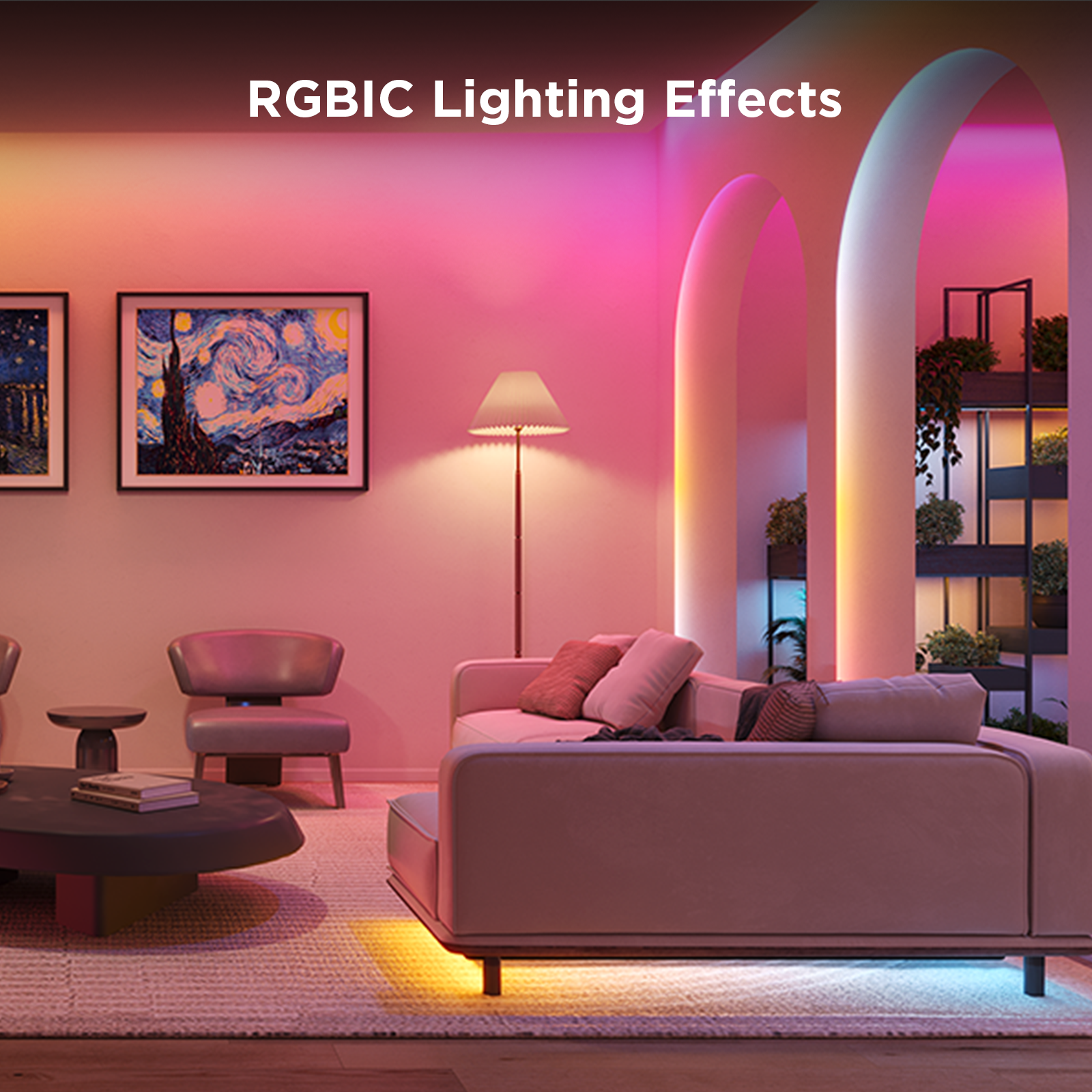 Govee RGBIC Strip Light S with Protective Coating (5meter)